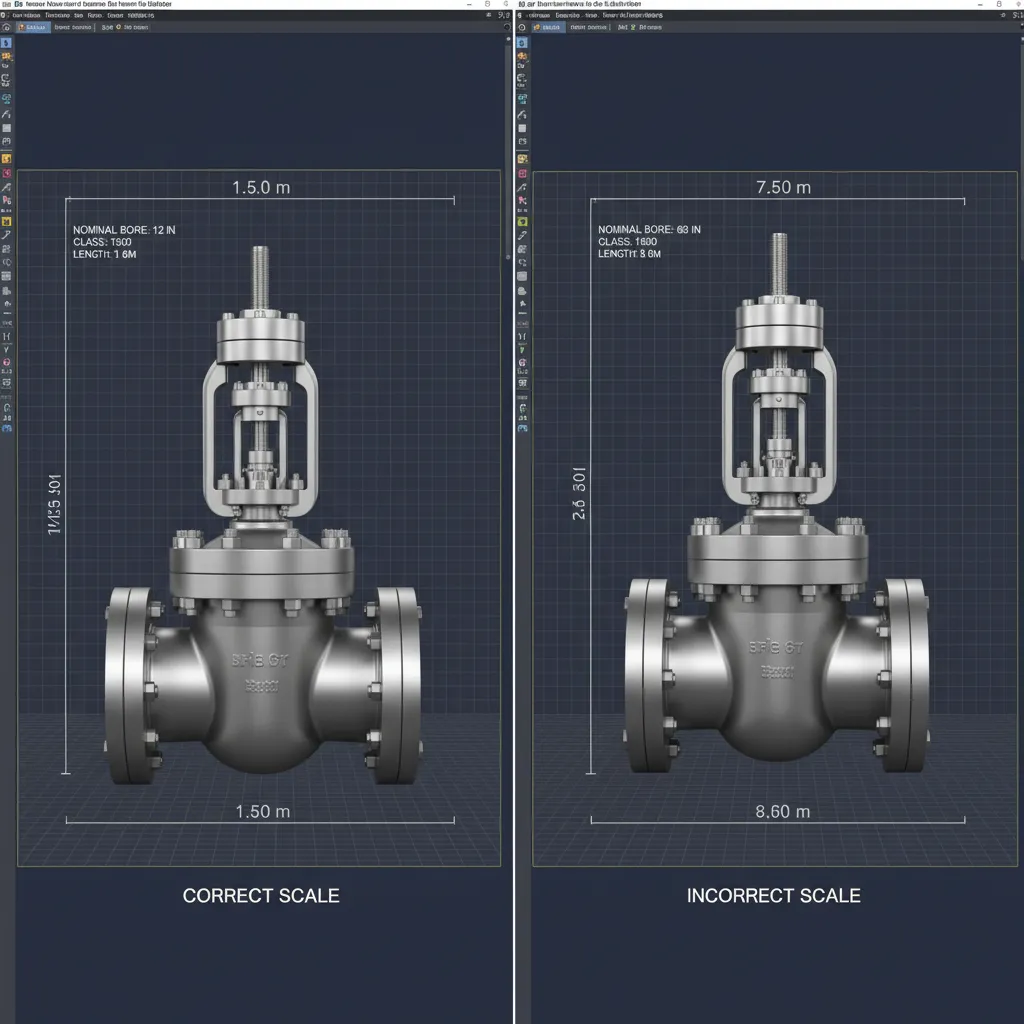 Valve Http Error Model API 6D Ball Valve CAD Import Fails? Fix Units & STEP Errors