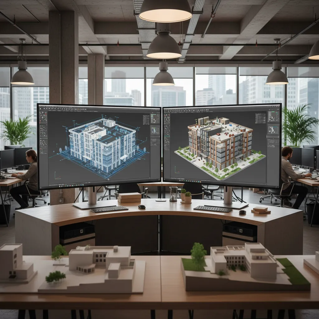 CAD vs BIM Tools for Creating 3D Floor Plans