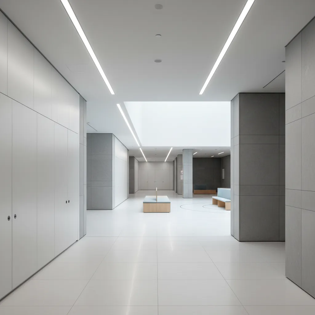 Simple Museum Floor Plan, Future-Ready