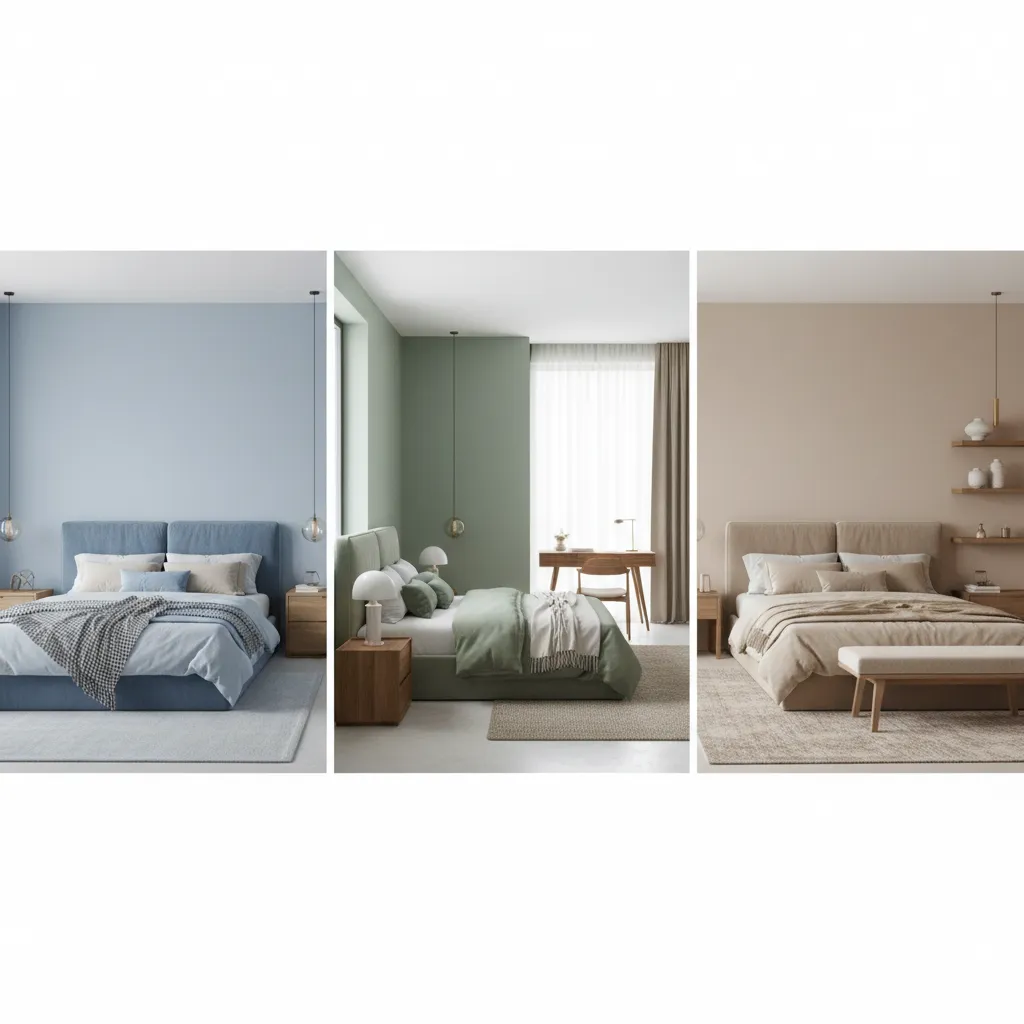Calming Bedroom Colors Compared: Blue vs Green vs Neutral Palettes