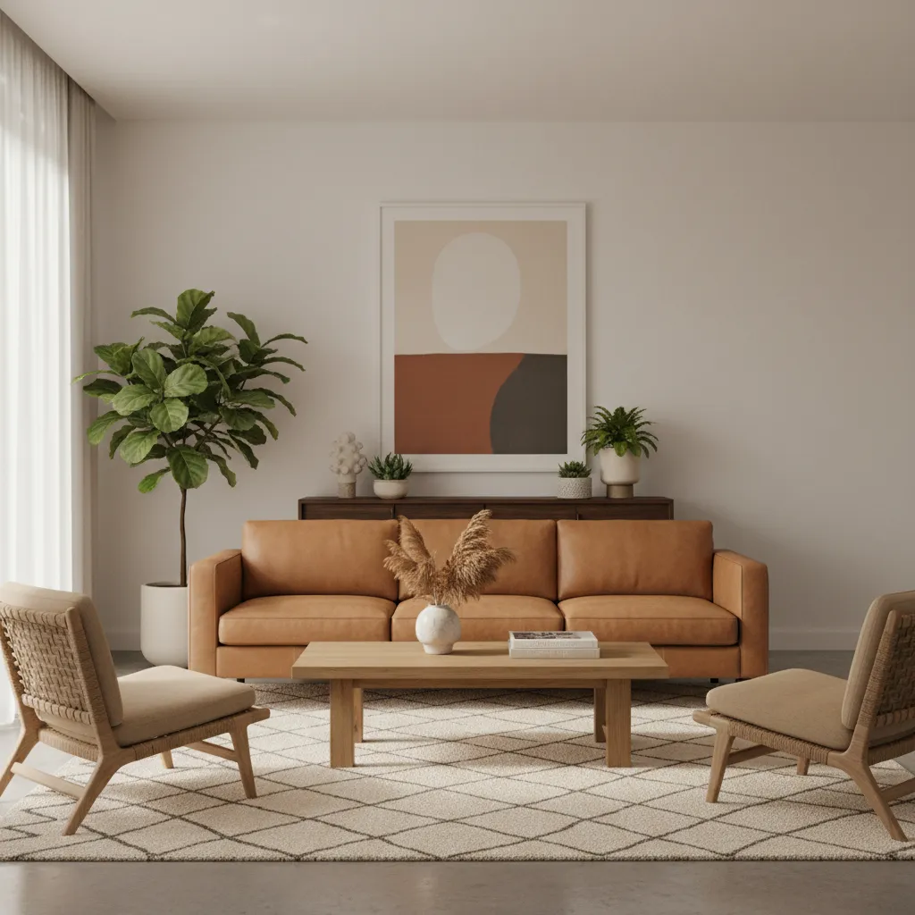 Why a Camel Sofa Looks Out of Place and How to Fix It