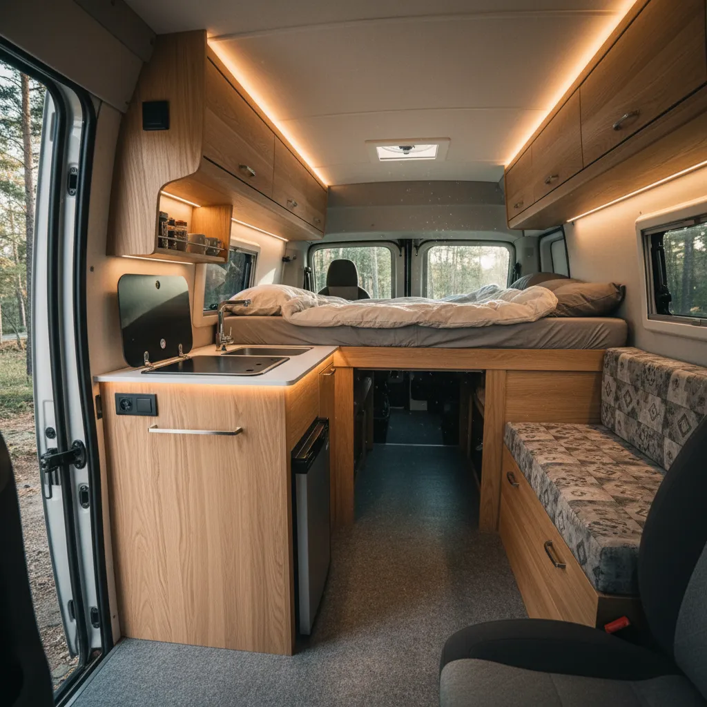 Diseño interior de campers L2H2: guía práctica