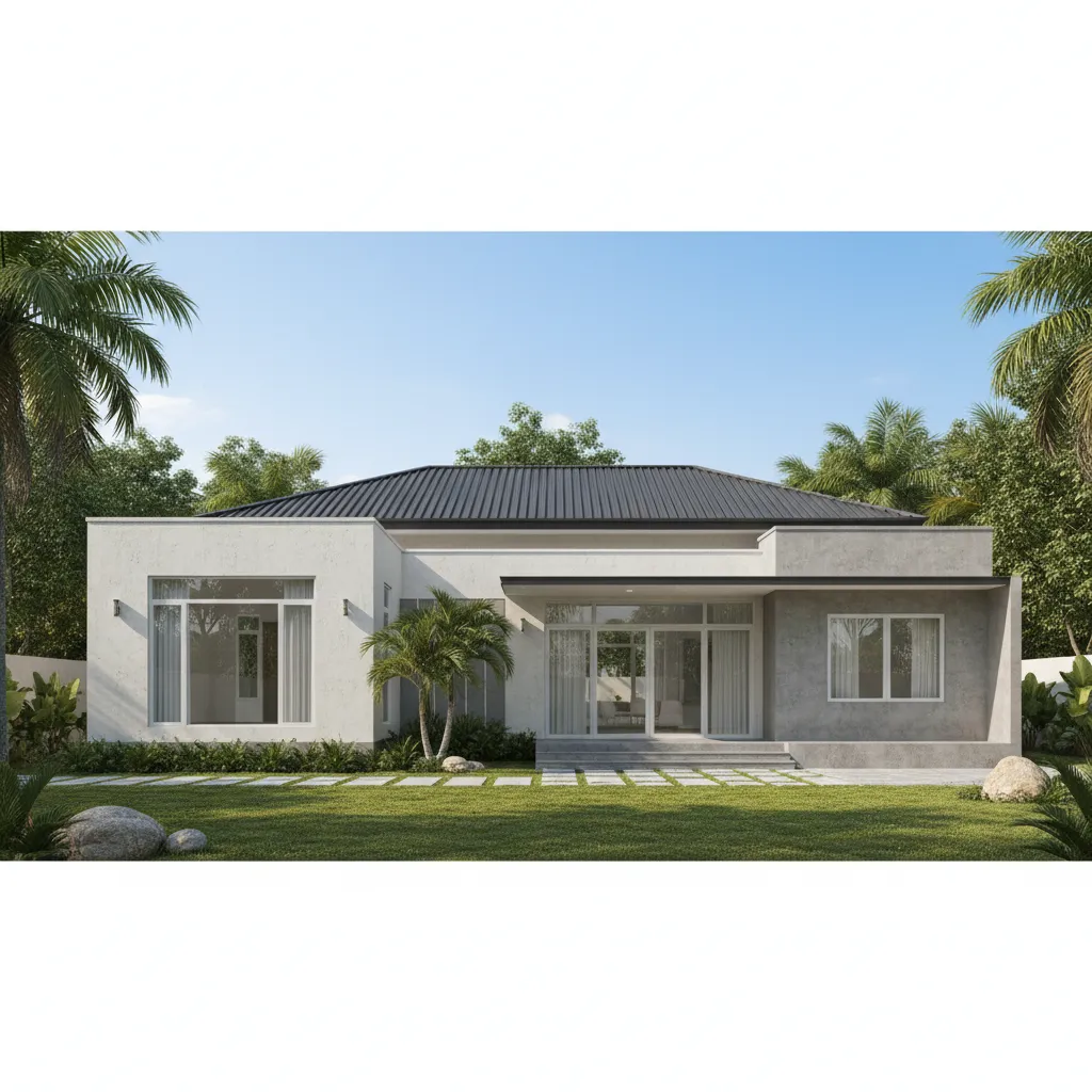 Bản vẽ thiết kế nhà cấp 4 mái tôn: Cách bố trí đẹp và tiết kiệm