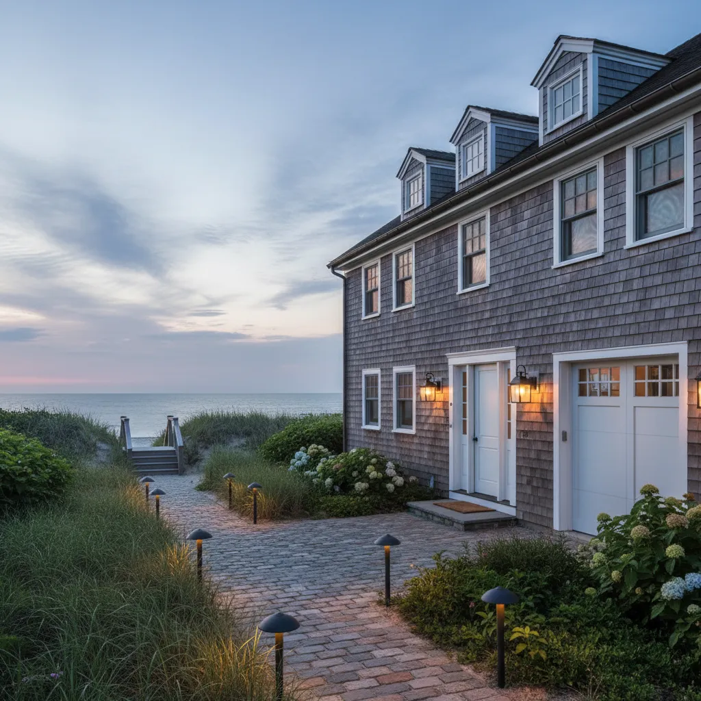 Common Problems With Outdoor Lighting in Coastal Cape Cod Homes
