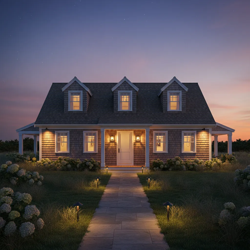 How to Optimize Outdoor Lighting Layout for Cape Cod Homes