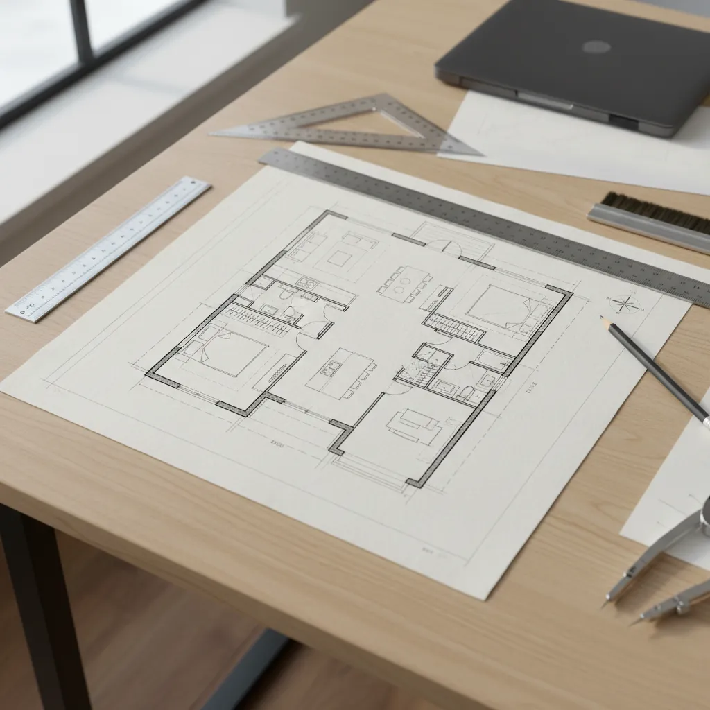 Cara Menggambar Denah Rumah dengan Skala