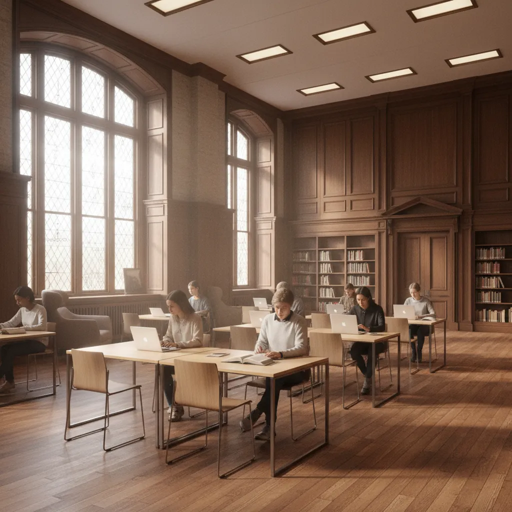 Smart ideas for Carnegie Library study rooms that improve focus