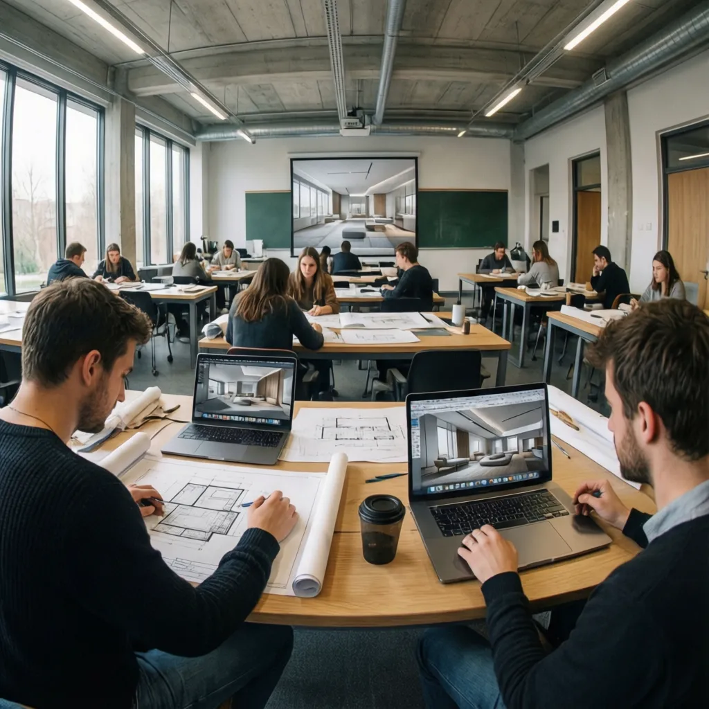 Carrera de Diseño de Interiores en Universidad Pública