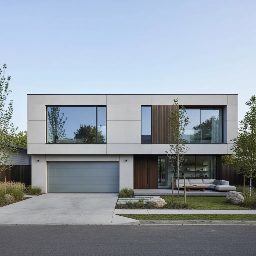 Diseño de casas 150 m² con garaje en planta baja