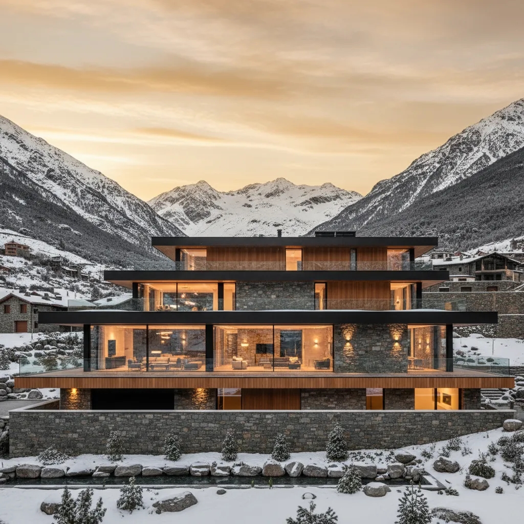 Casa adosada de diseño en Andorra: claves reales
