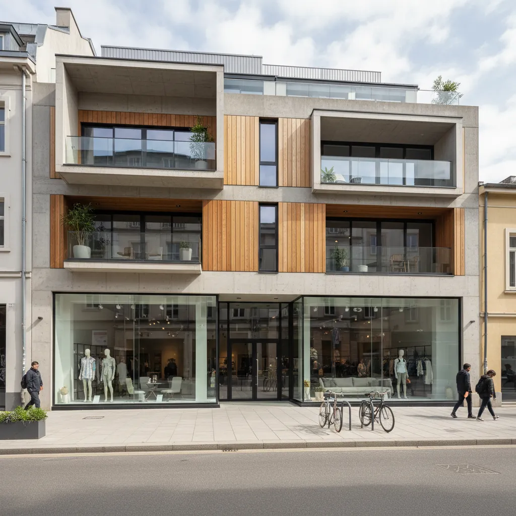 Diseños de casas con locales comerciales