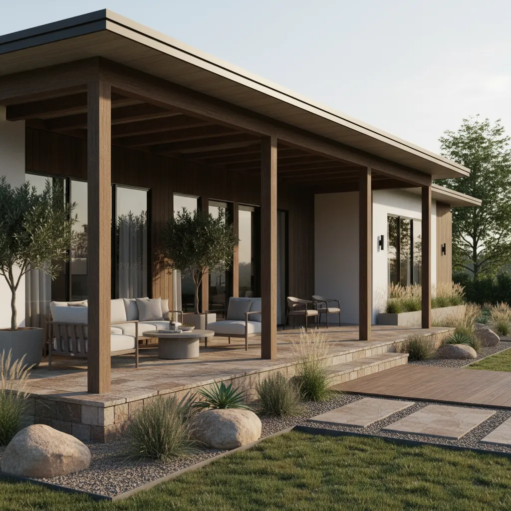 Diseños de casas con porche enfrente: ideas y planos