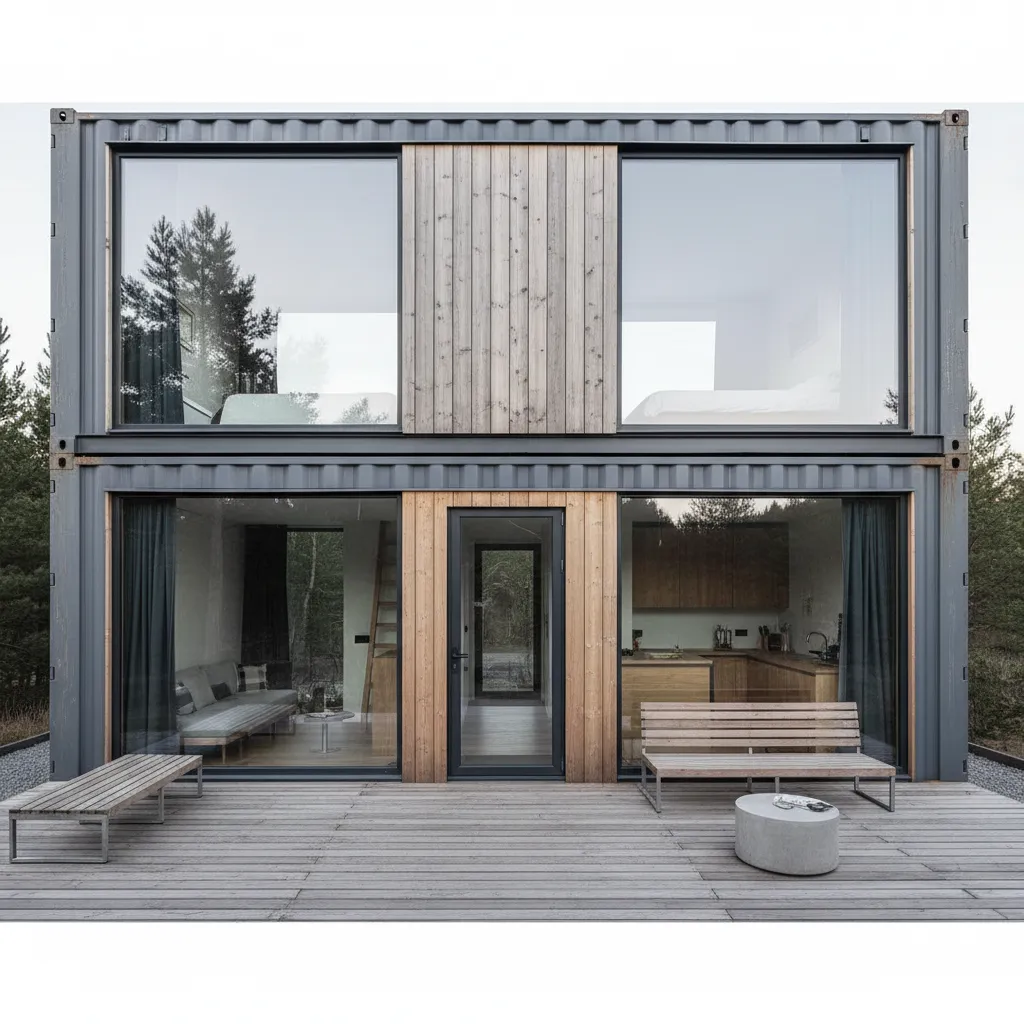 Cómo diseñar una casa contenedor de 30 metros cuadrados