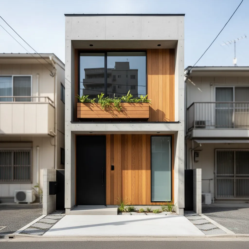 Casa de diseño 8m x 18m: ideas y distribución ideal