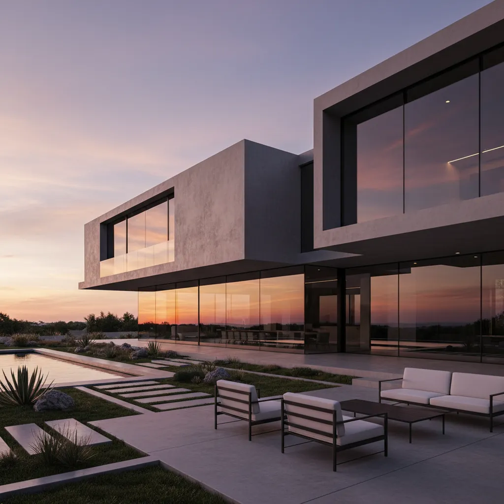 Casa de diseño futurista: ideas y claves reales