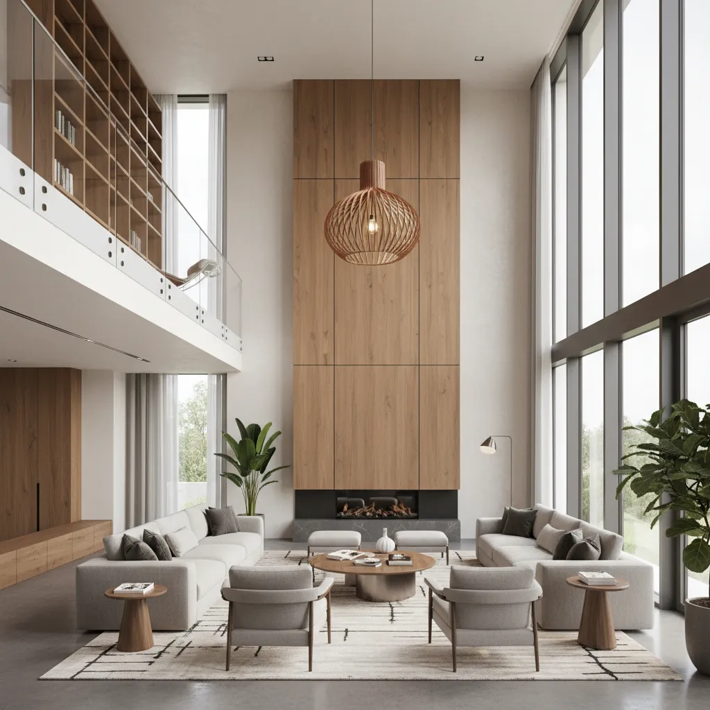 Diseño de casa doble altura: ideas y errores a evitar