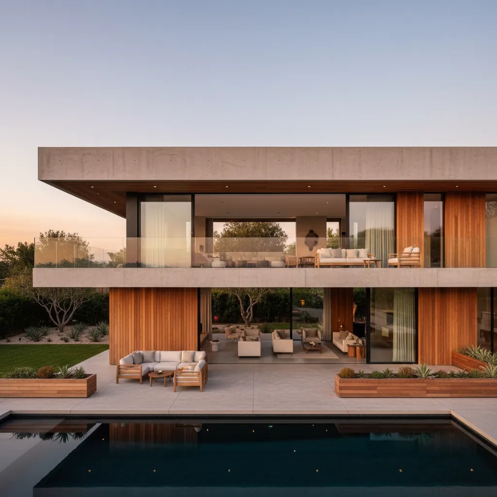 Diseño de casa de dos plantas con terraza: guía práctica