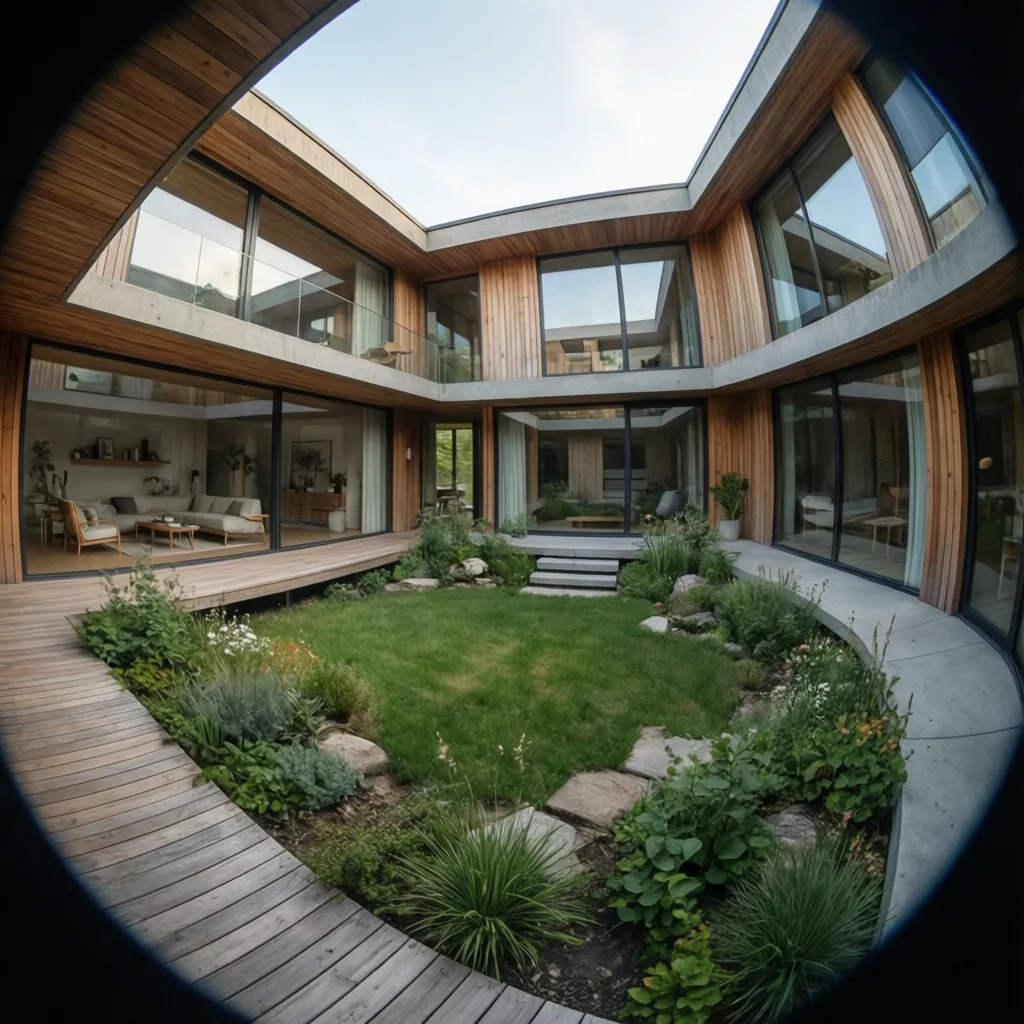 Diseño de casas en forma de U: ventajas y distribución