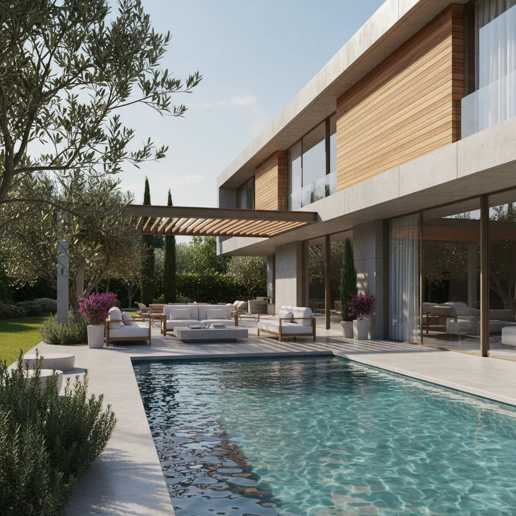 Diseño de casas con jardín y piscina: guía práctica