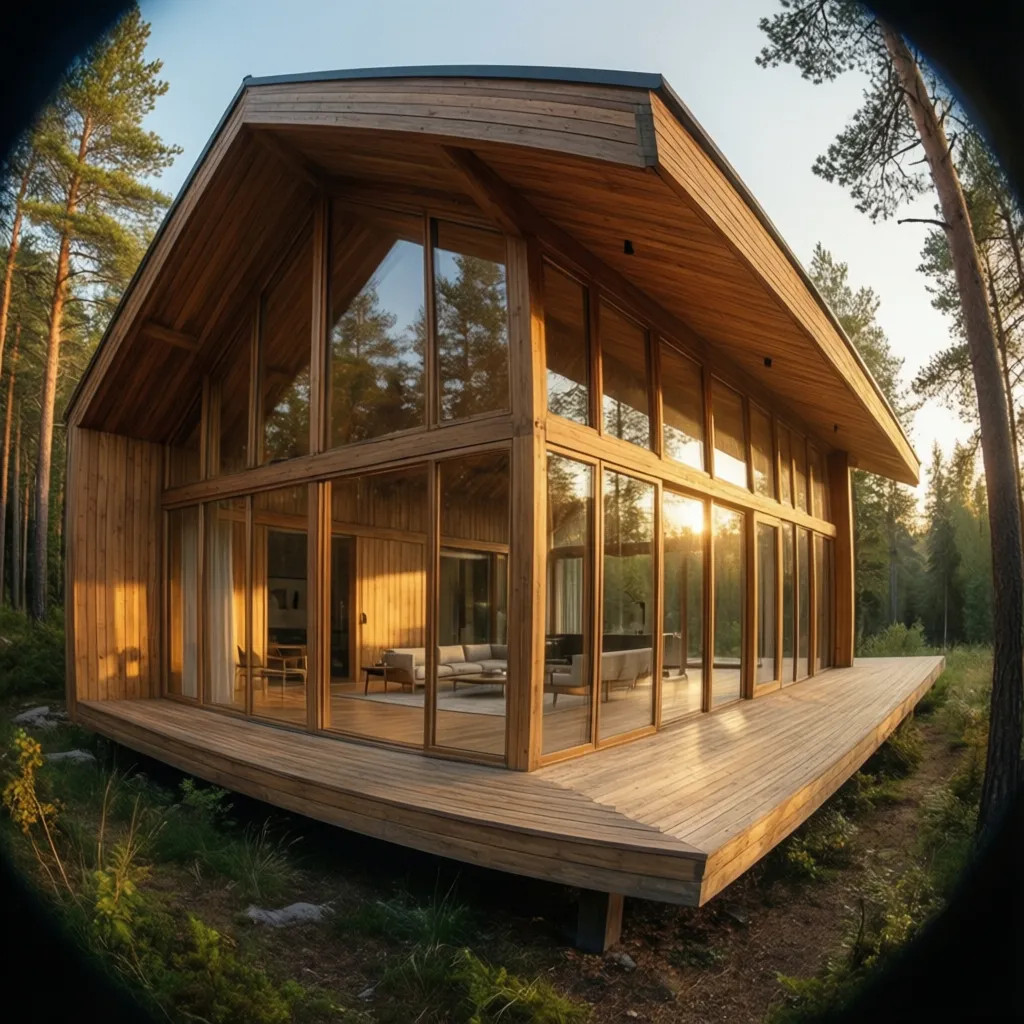 Casas de diseño madera y cristal: guía completa