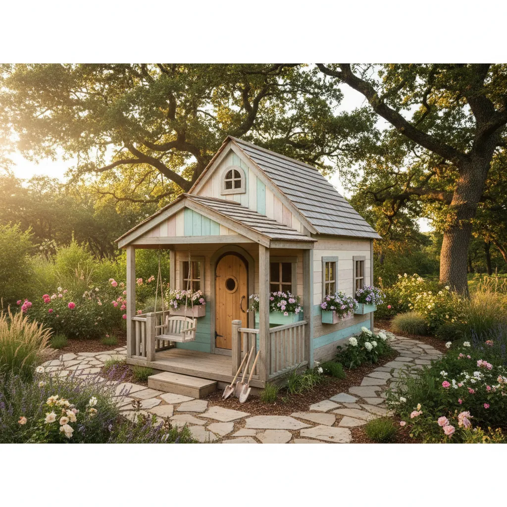 Diseños de casas de madera para niñas