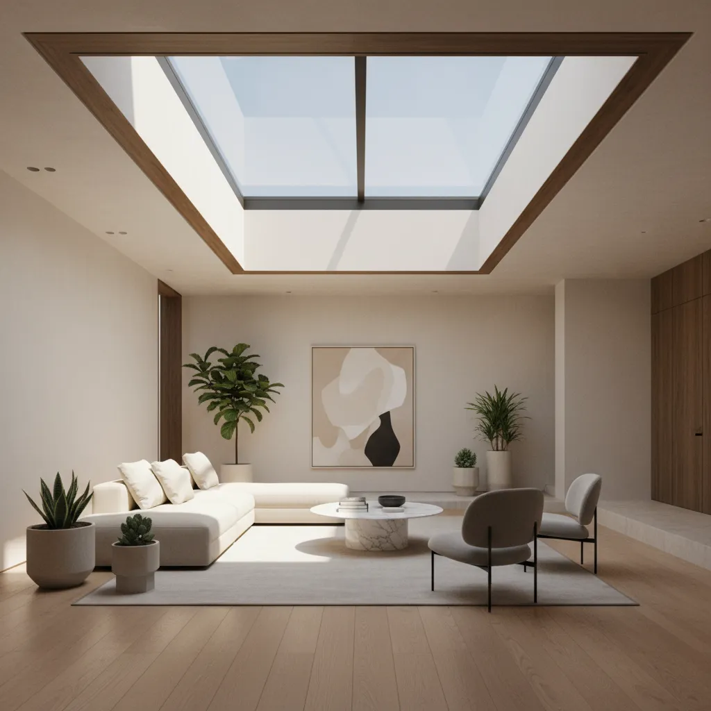 Diseño de casas con tragaluz: luz natural bien usada