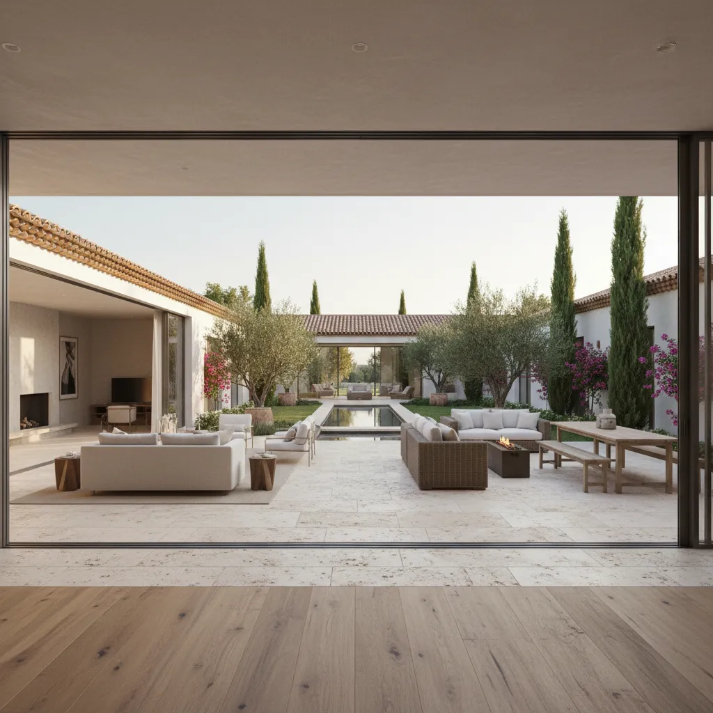 Diseños de casas con patio grande: ideas reales