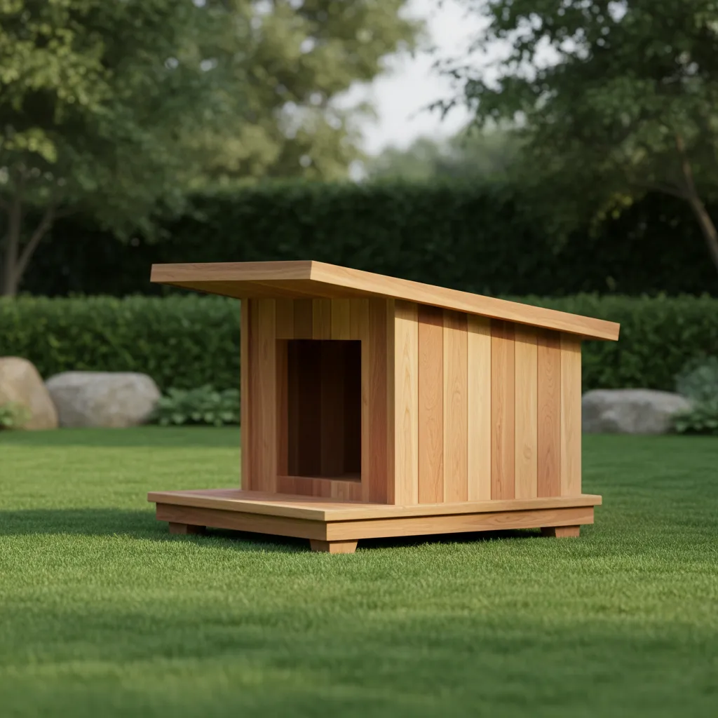 Diseño de casas de perros de madera: guía práctica
