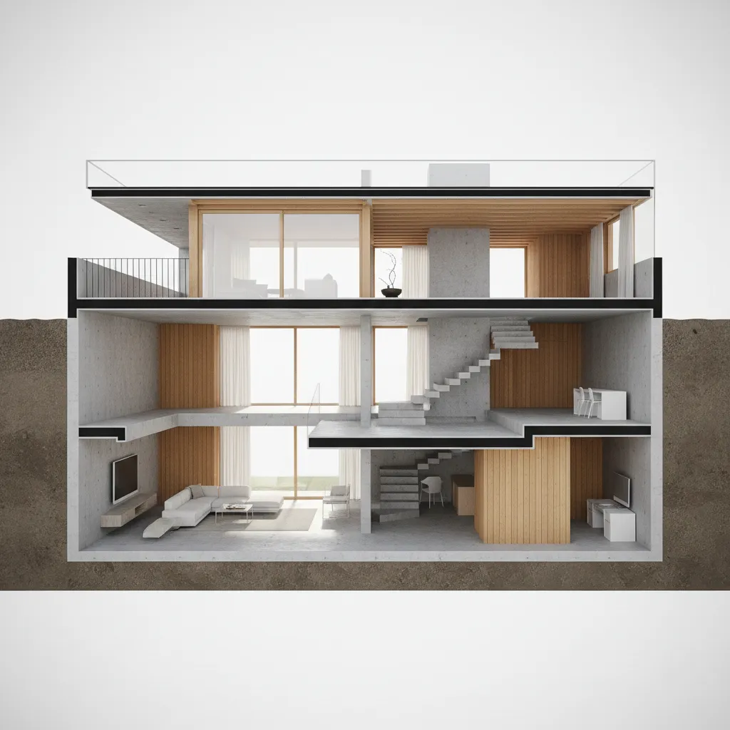 Diseño de casas planta baja y sótano