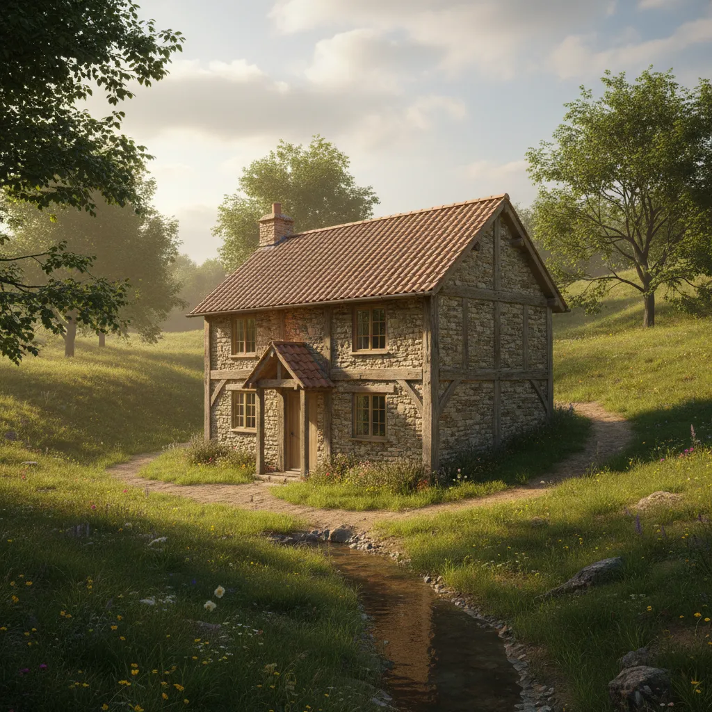 Diseños de casas rústicas de dos plantas pequeñas