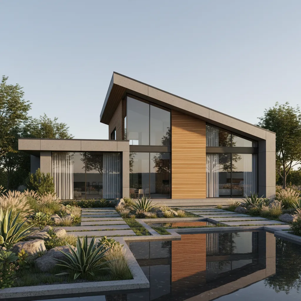 Diseño de casas con tejado a una agua: guía práctica