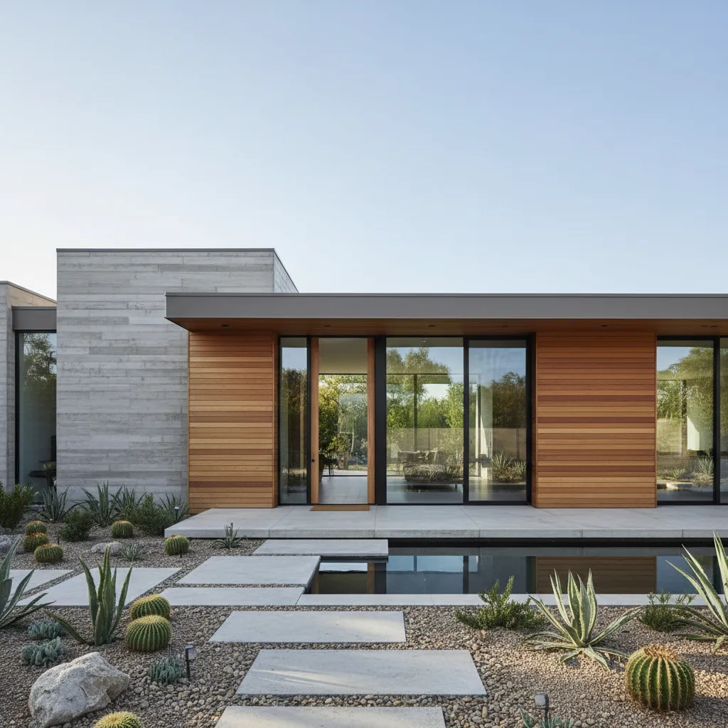 Diseños de casas de una planta con 3 habitaciones