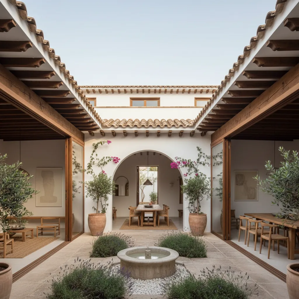 Diseño de casa urbana manchega: claves reales