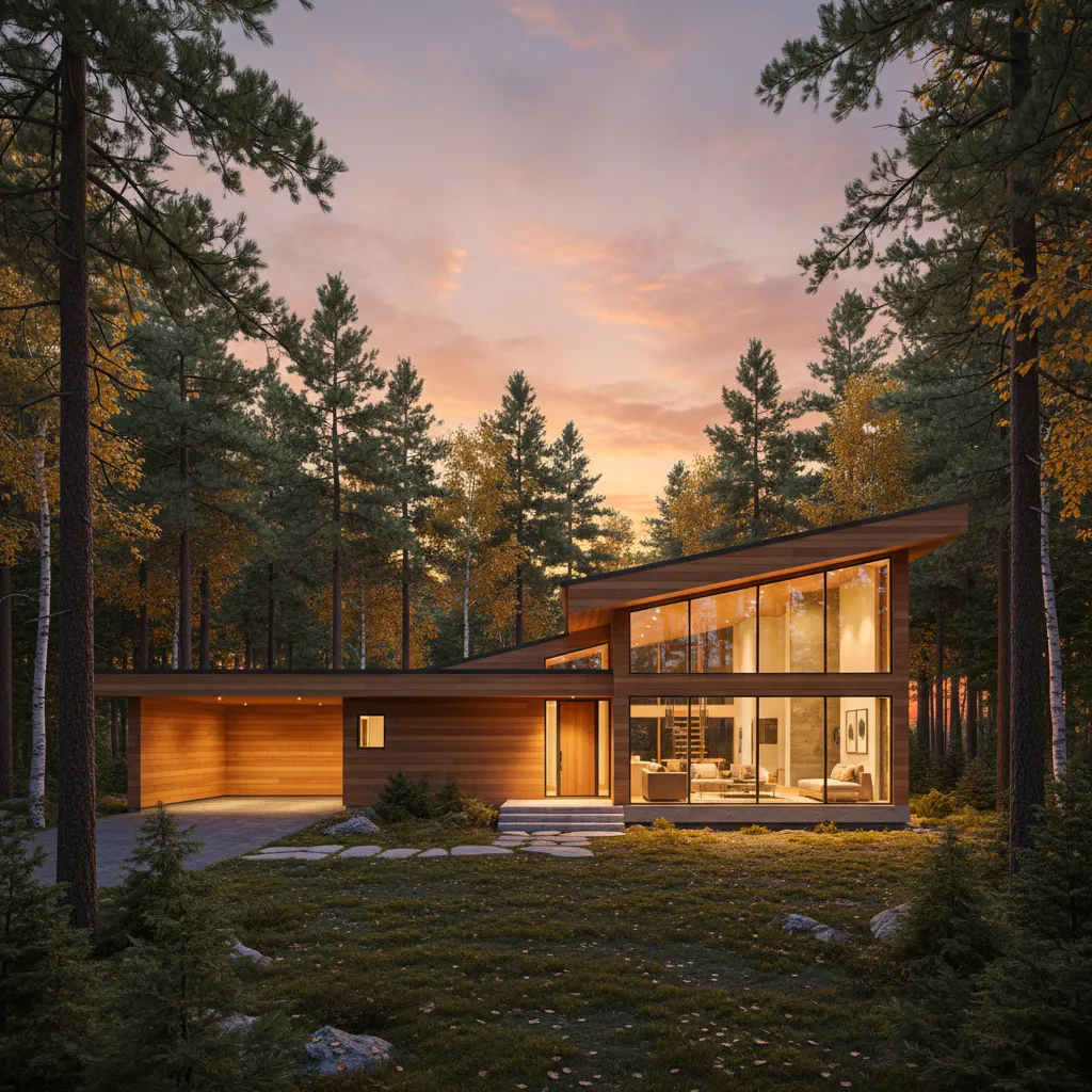 Casas canadienses de diseño: claves y estilos