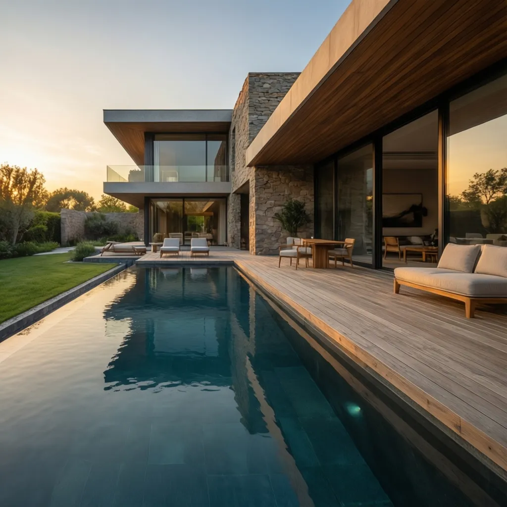 Casas con piscina de diseño: ideas y claves