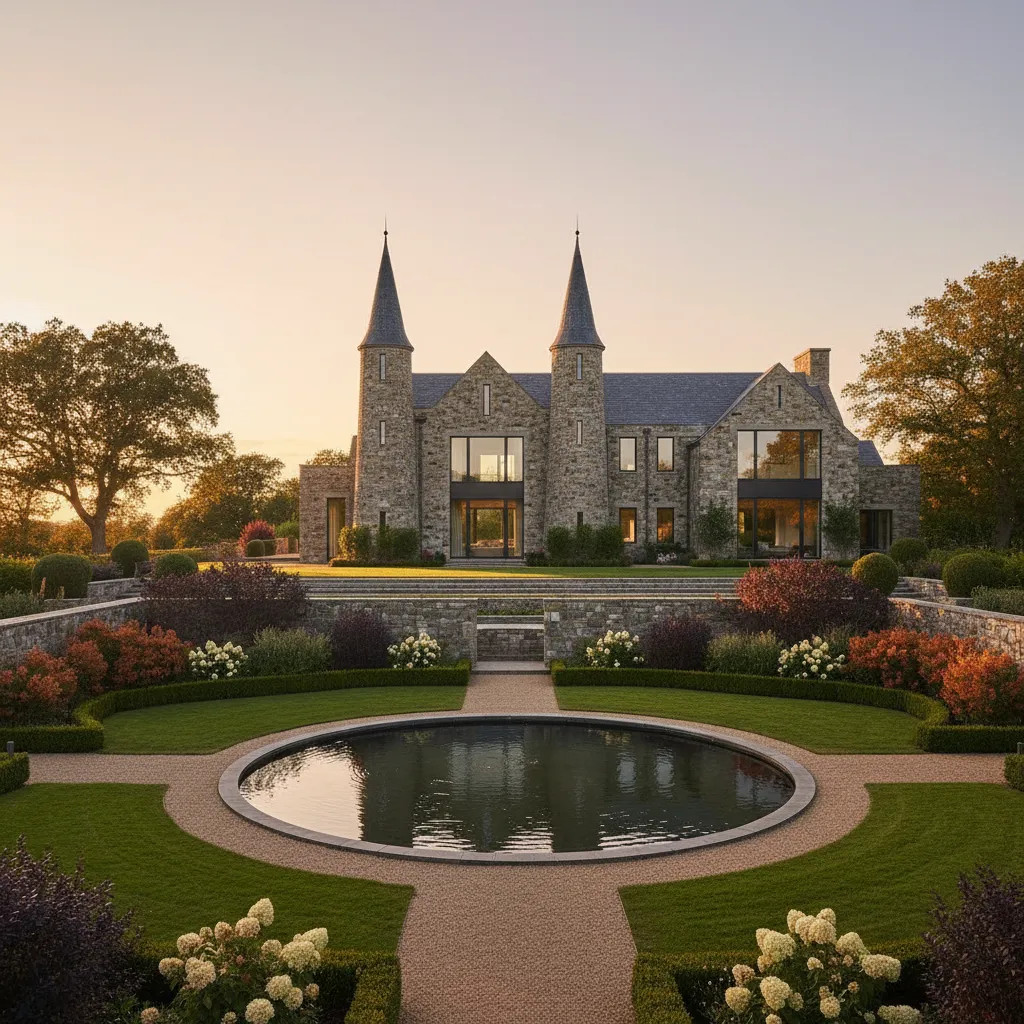Casas con diseño de castillo: guía realista para construir una