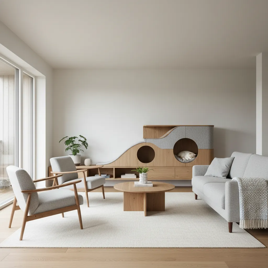 Casas de diseño para gatos: ideas funcionales y modernas
