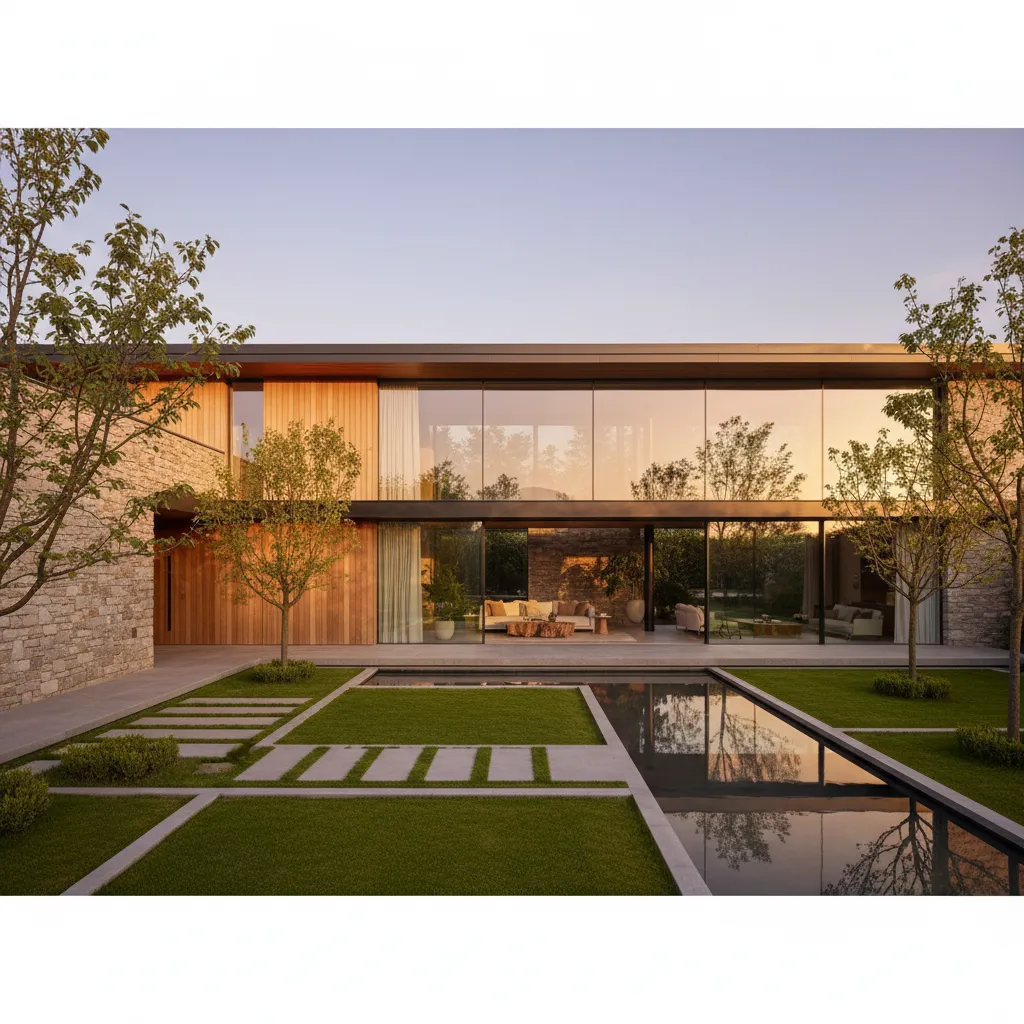 Casas de diseño con jardín: ideas que sí funcionan