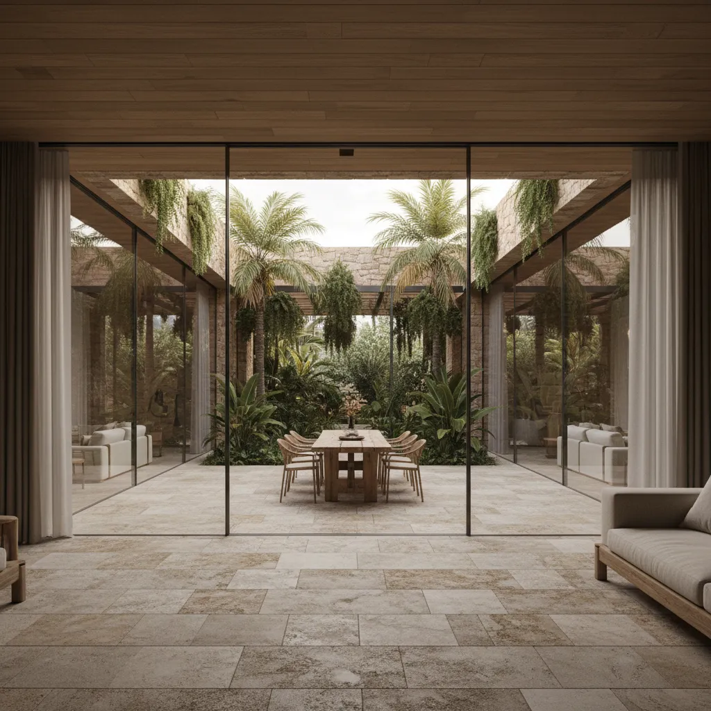 Casas de diseño con patios: ideas que sí funcionan