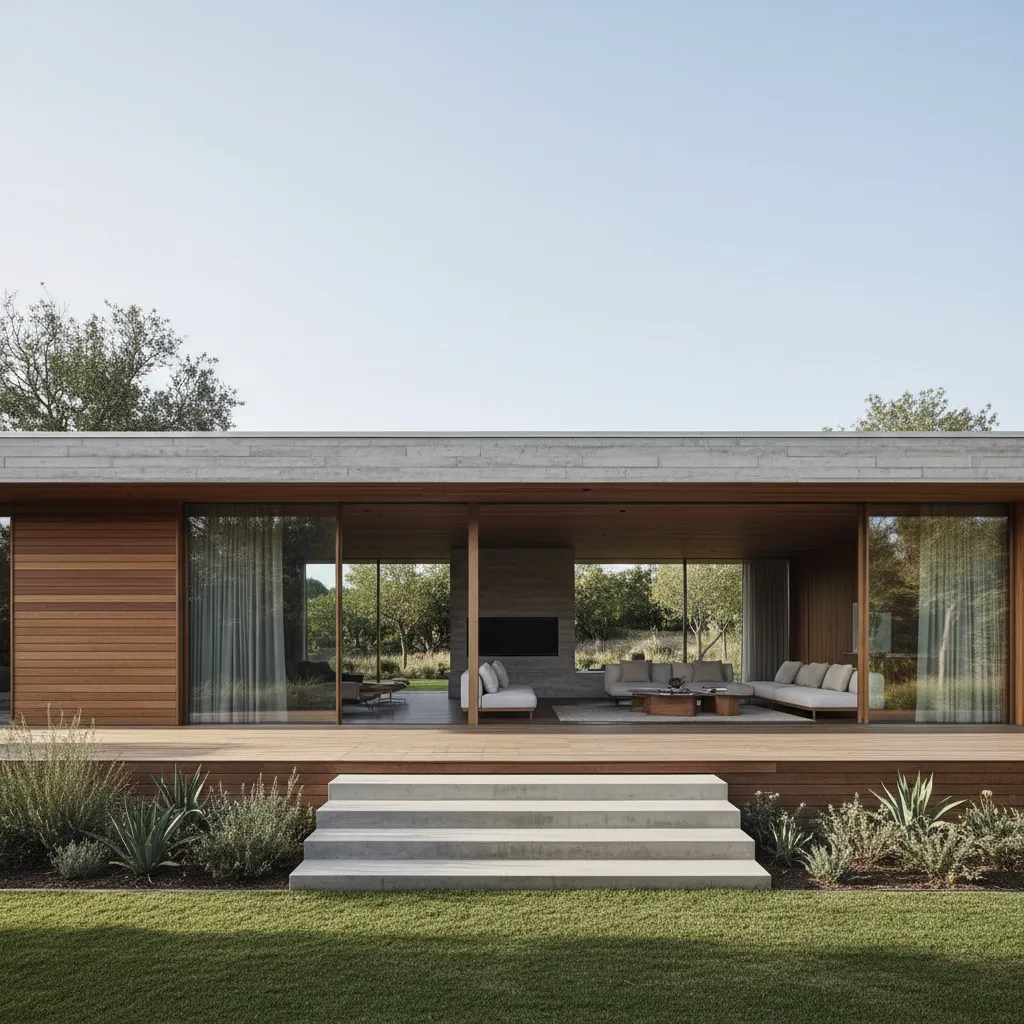 Casas de diseño en una planta: ideas modernas y funcionales