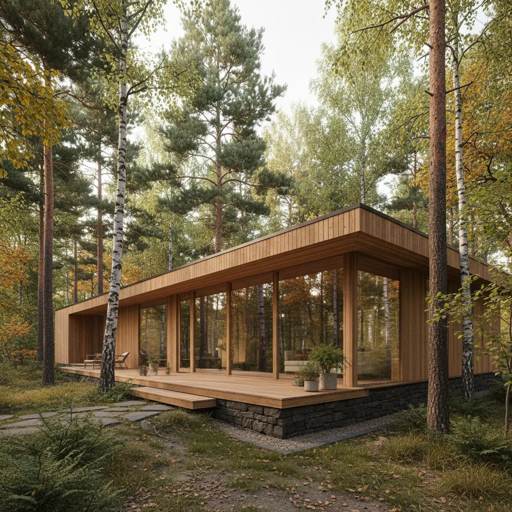 Casas de madera: diseño y construcción moderna