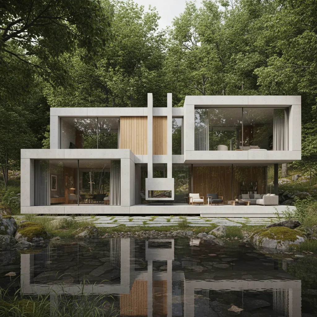 Casas prefabricadas modulares de hormigón baratas
