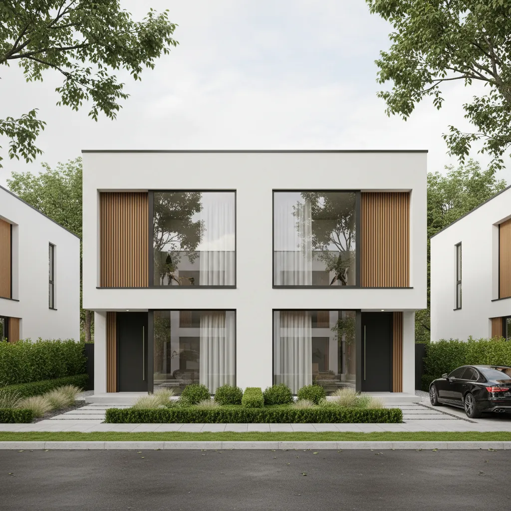 Casas pareadas de diseño: ideas y errores a evitar
