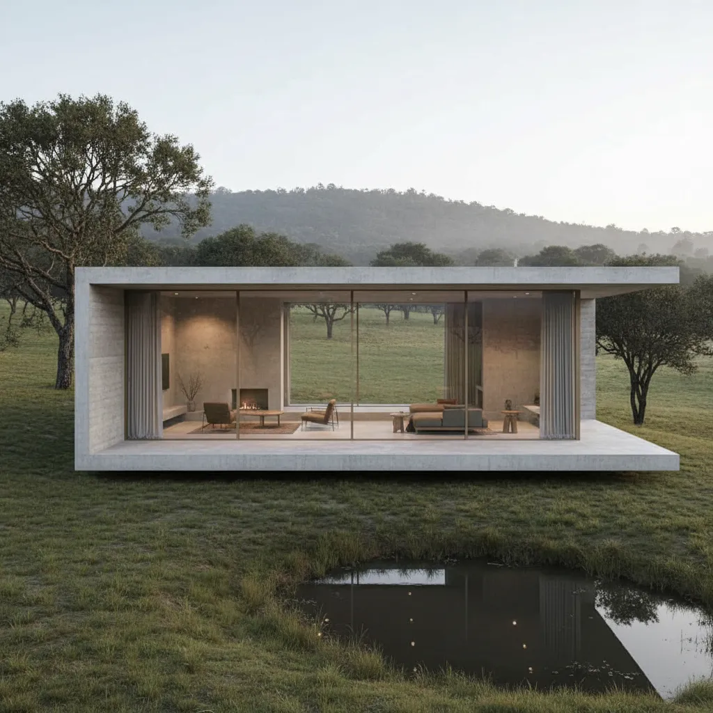 Casas prefabricadas hormigón de diseño baratas