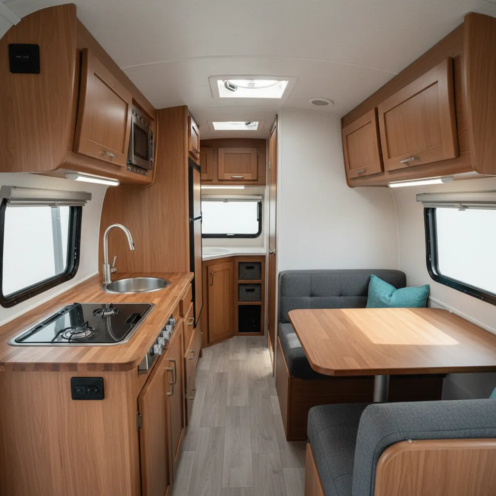 Best Interior Upgrades for the 2001 Casita Liberty Deluxe Floor Plan