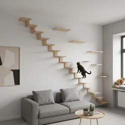 How to Optimize Cat Wall Stair Layout for Small Apartments