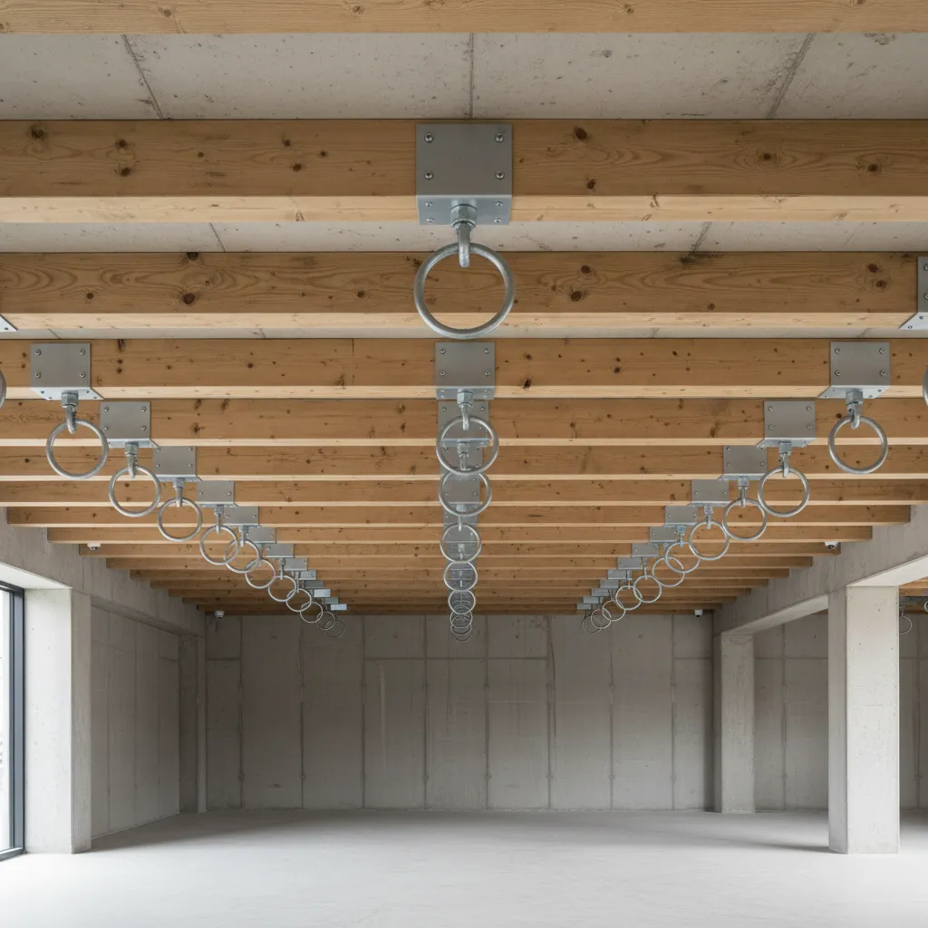 Stabilizing Chain Decor on Ceilings and Walls