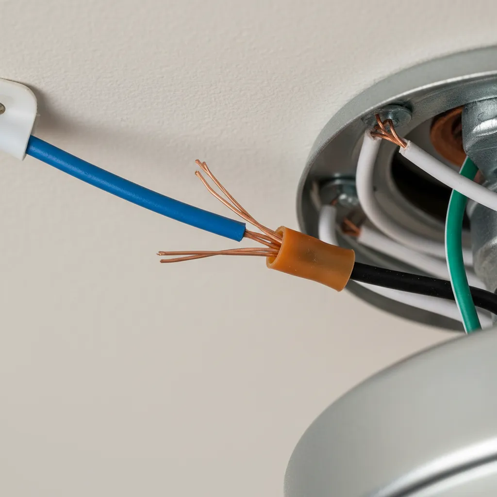 Checking Ceiling Fan Wiring Safely Before Troubleshooting