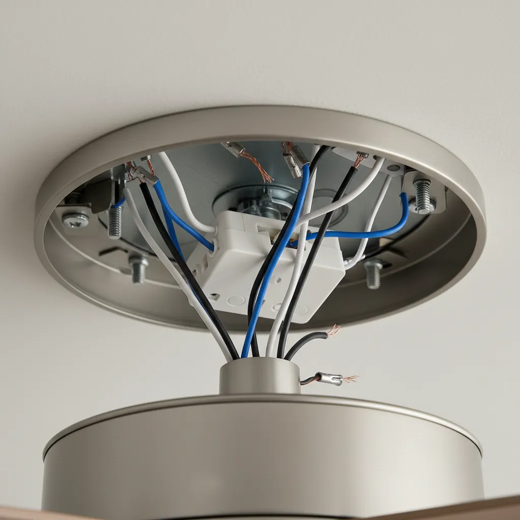 Wiring Ceiling Fans with Remote Receiver Modules