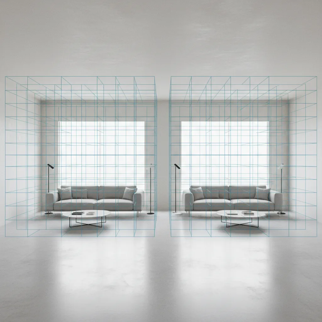 Misinterpreting Floor Area as Total Space Volume